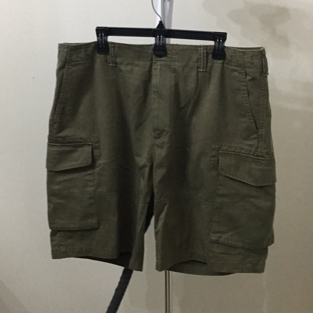 Polo by Ralph Lauren Green Cargo Shorts Durable Cotton Utility